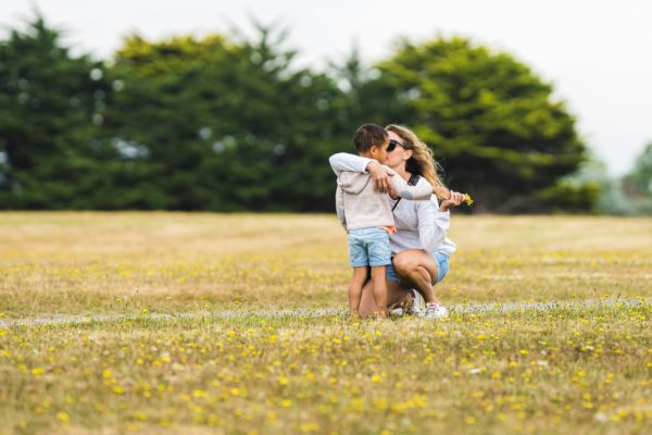 make a child feel safe